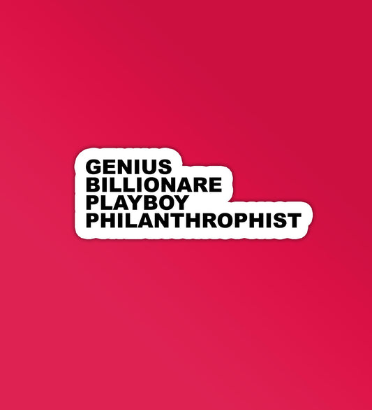 Philantrhophist Sticker