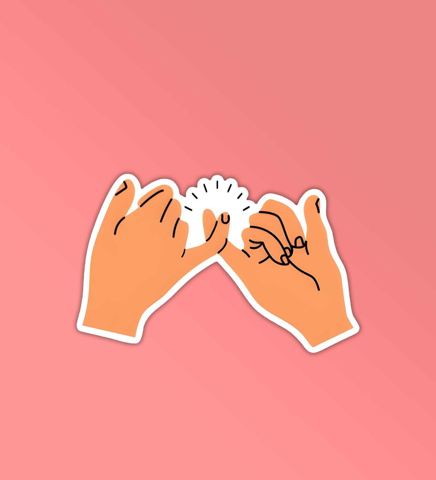 Pinky Promise Sticker