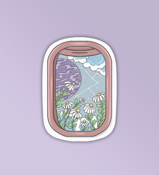 Fly Into The Universe - Laptop & Mobile Stickers