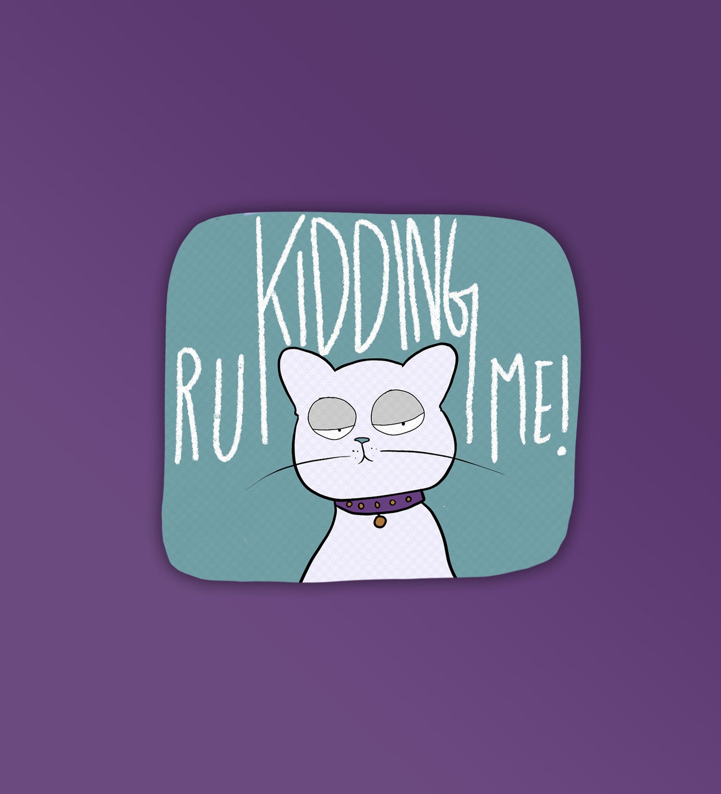 R U Kidding Me - Laptop & Mobile Stickers