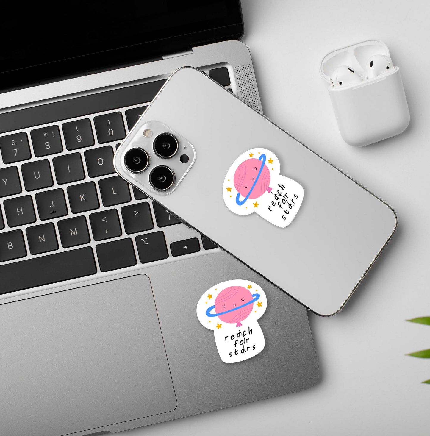 Reach For Stars - Space Stickers