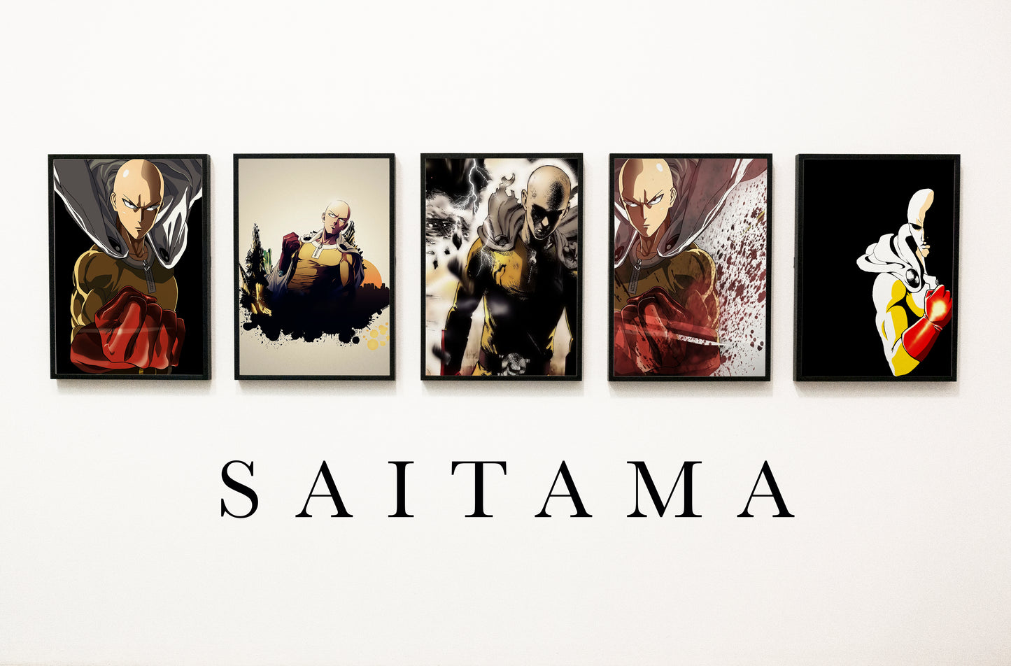 Saitama Posters - Set Of 5