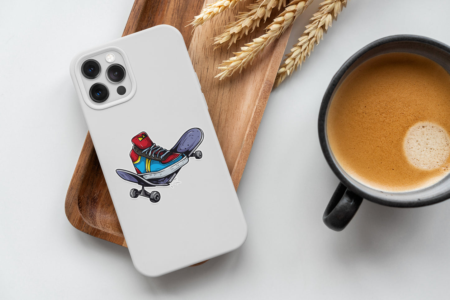 Skateboarding Sticker