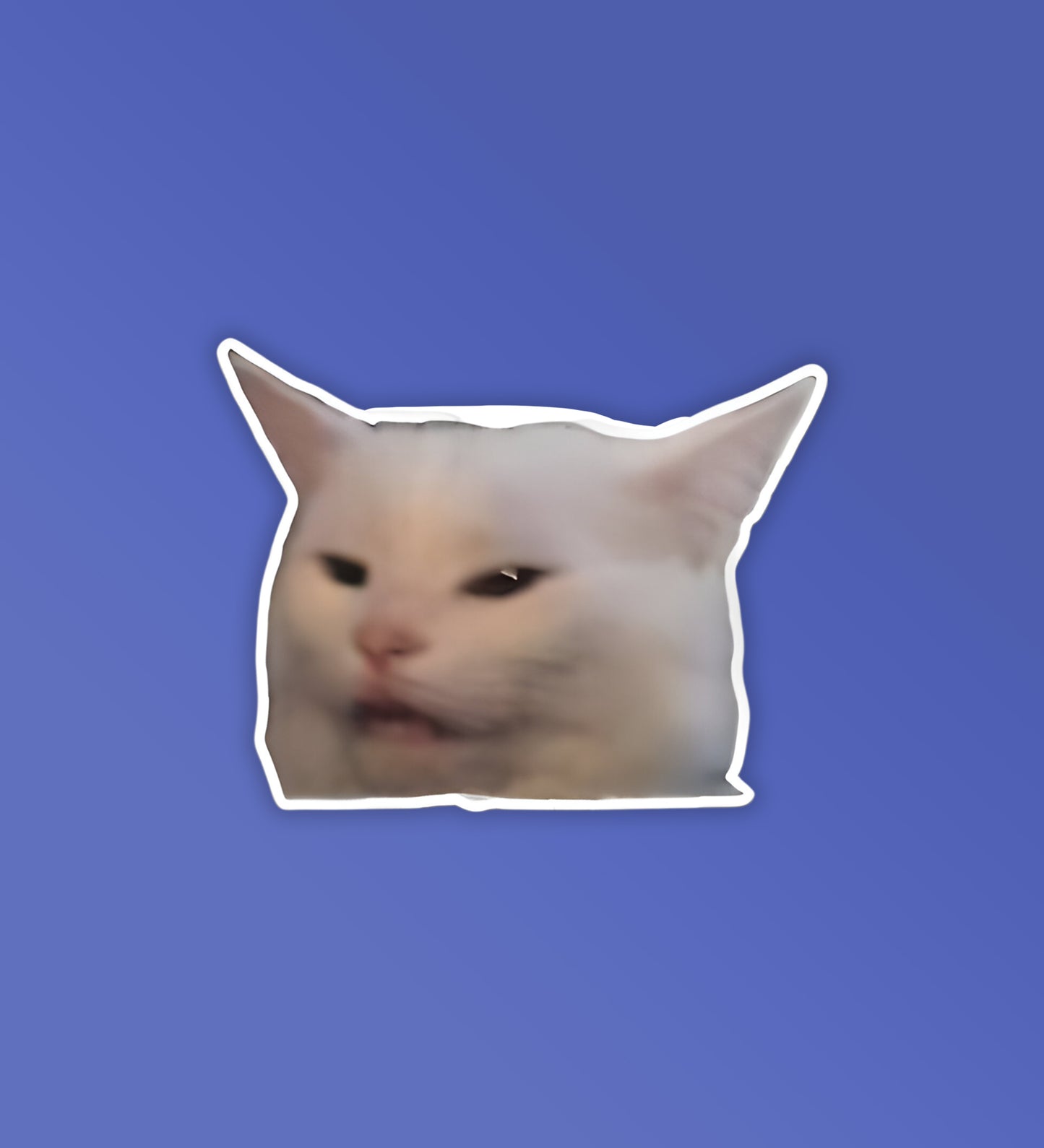 The Smudge Cat | Laptop & Mobile Stickers