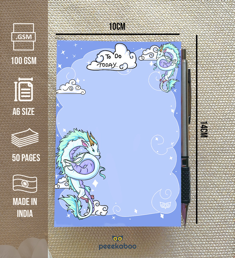 To Do Today - Spirited Away | Studio Ghibli - Notepad
