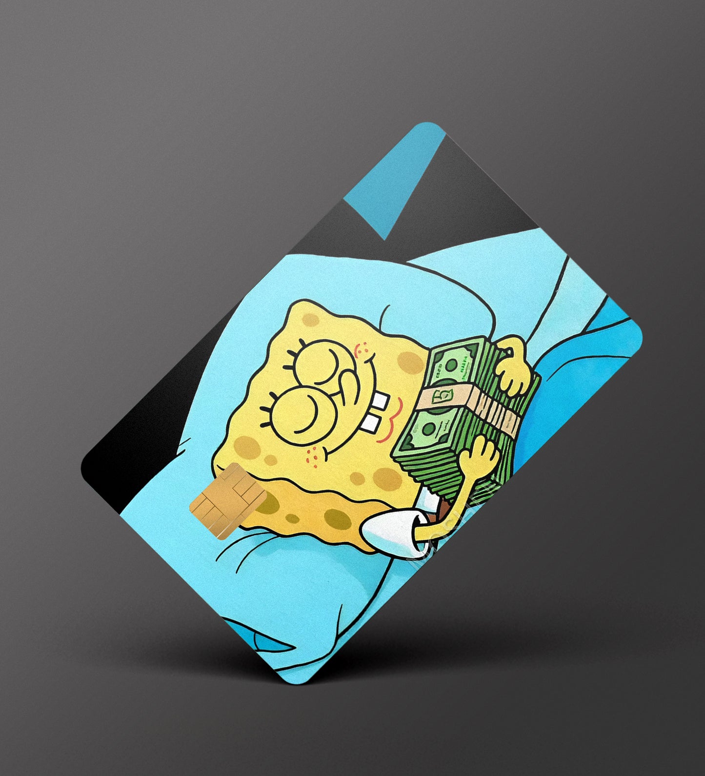 Spongebob - I Love Money - Credit / Debit Card Skin