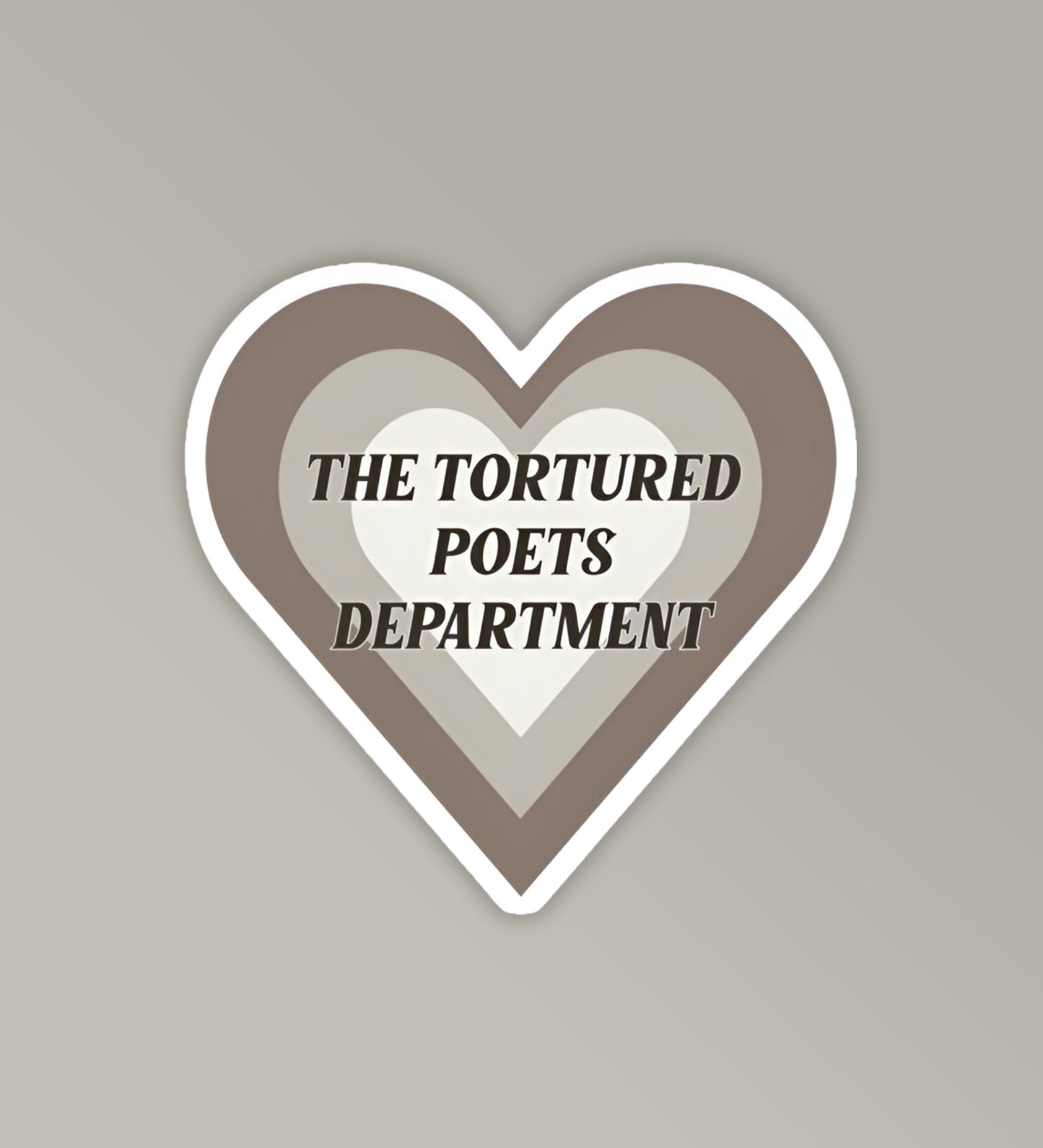 TTDP Heart - Taylor Swift Sticker