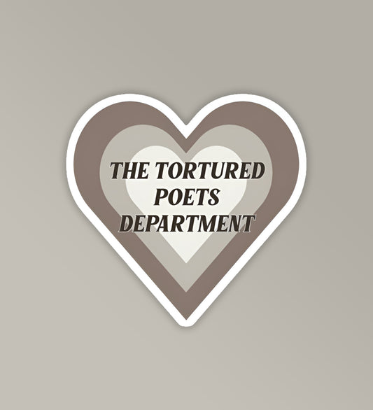 TTDP Heart  - Taylor Swift Sticker