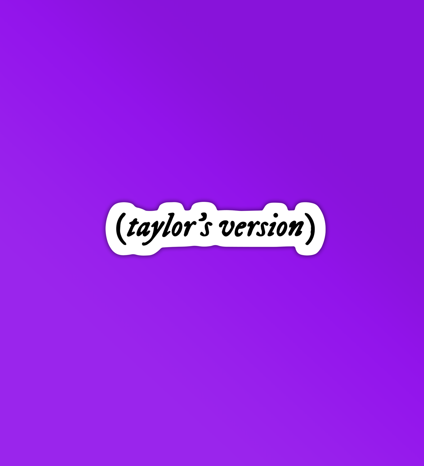 Taylor's Version - - Taylor Swift Stickers