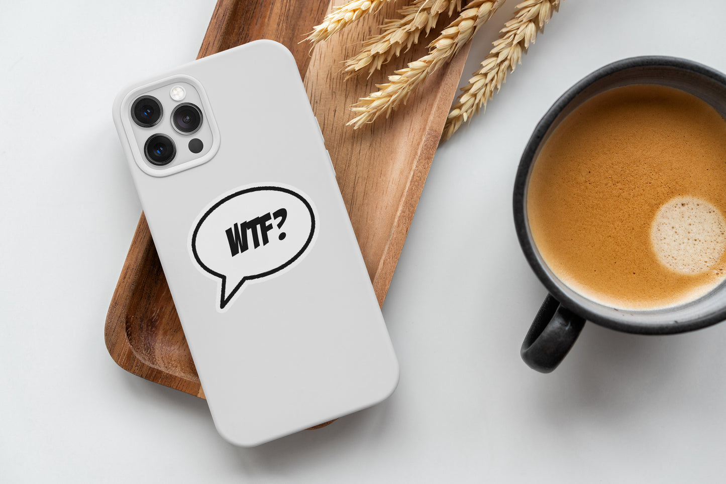 WTF Sticker