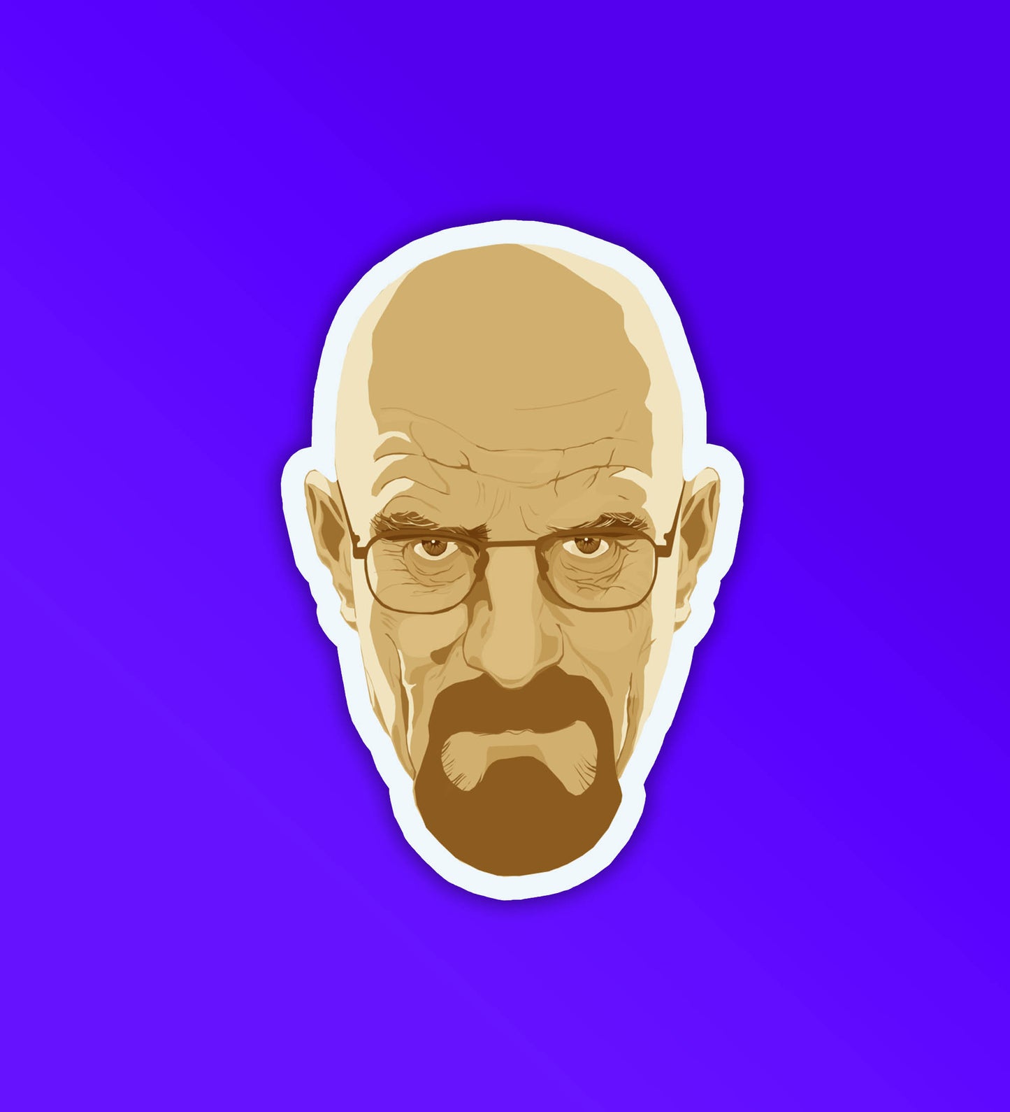 Walter White - BB - Laptop / Mobile Sticker