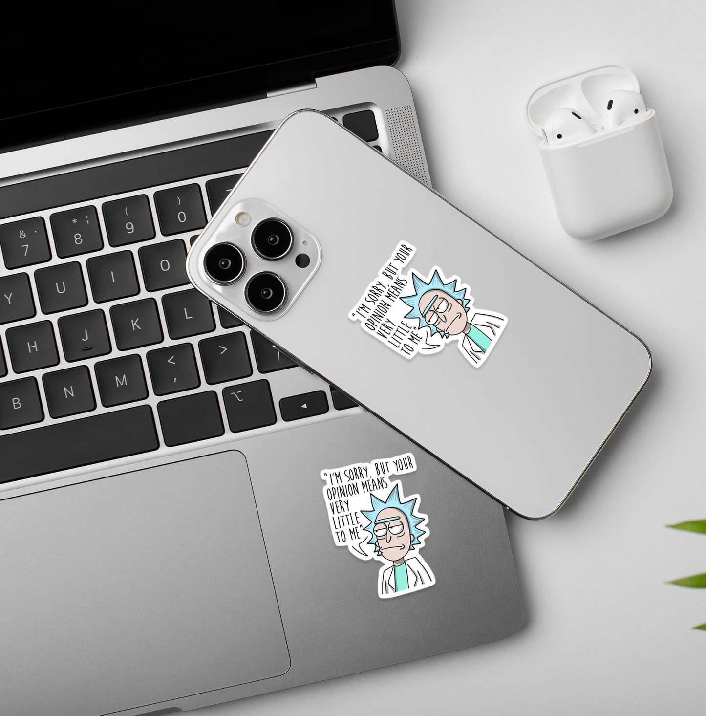 your Opinion Means Nothing | Laptop - Mobile Sticker