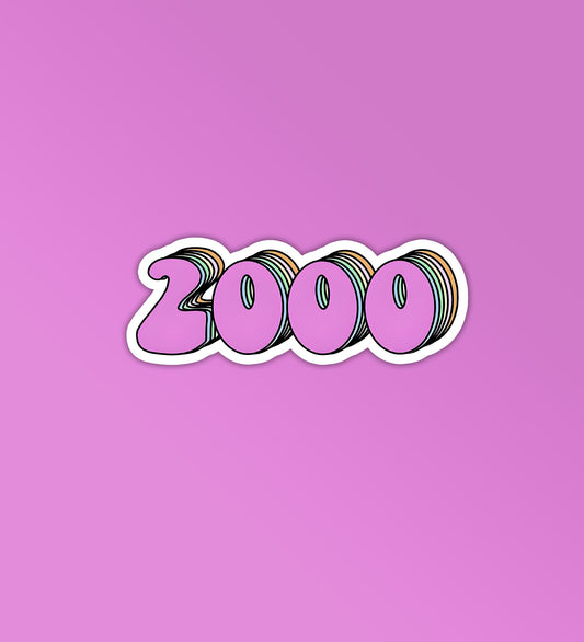 2000 - Laptop & Mobile Stickers