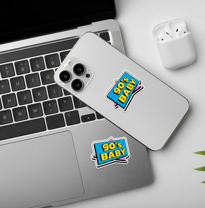 90's Baby | Laptop - Mobile Sticker