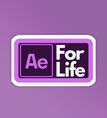 Ae For Life - Laptop & Mobile Stickers