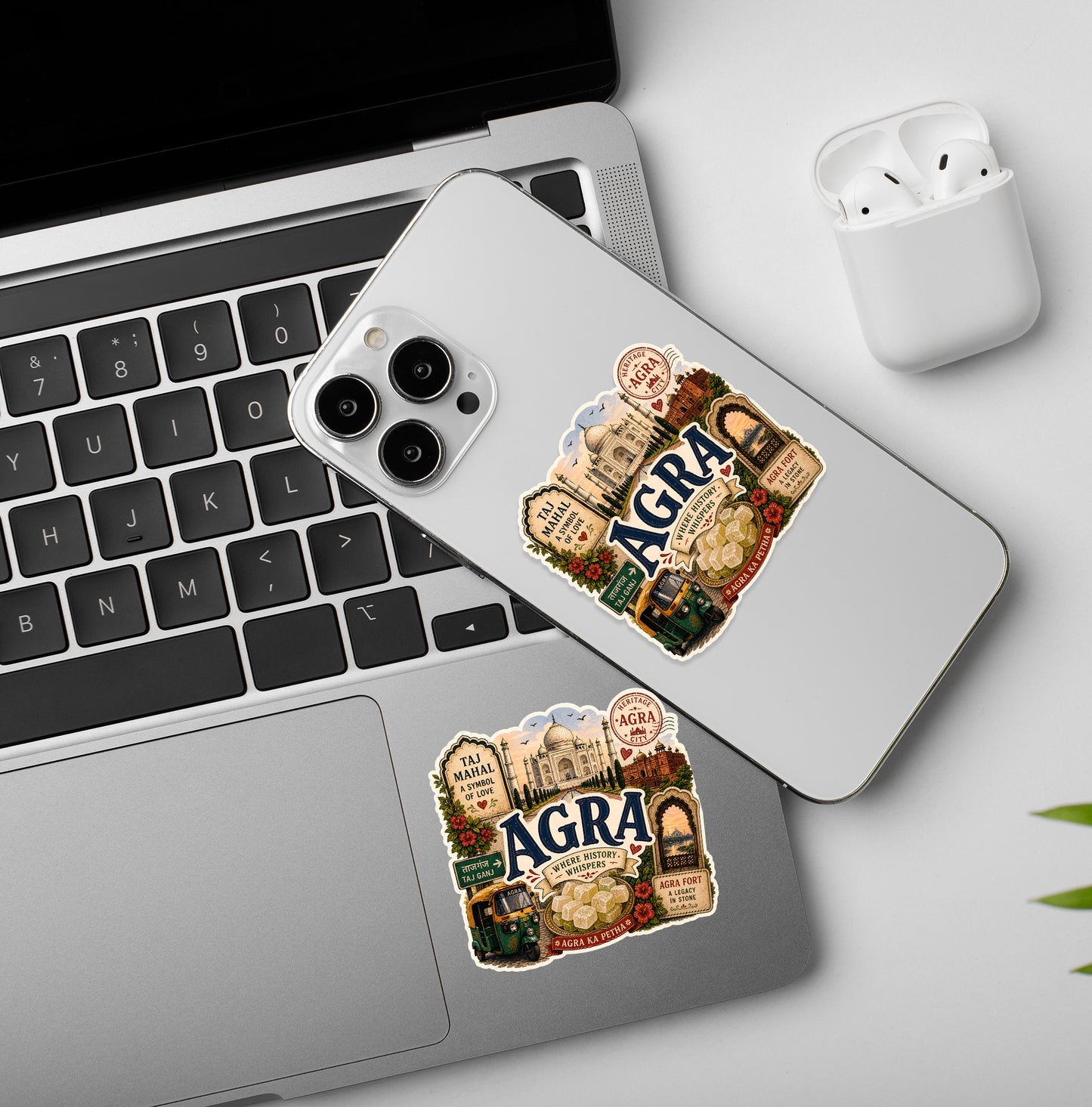 Agra - Indian City Laptop / Phone Stickers