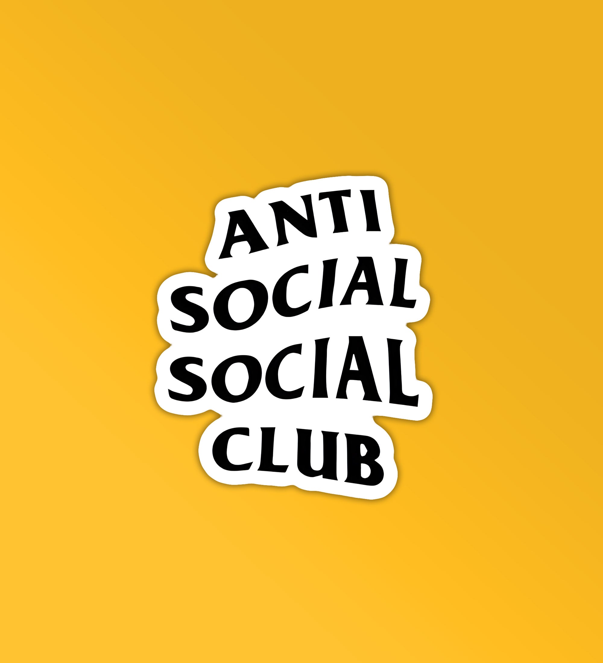 Against Sticker Anti Social Sticker – Peeekaboo