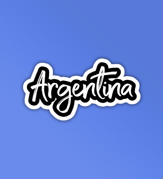 Argentina Football Text