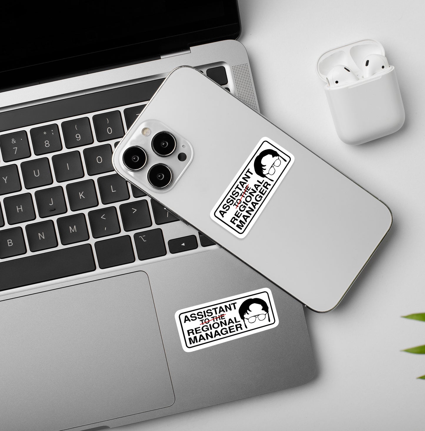 Assistant Regional Manager - The Office - Laptop/Mobile Sticker