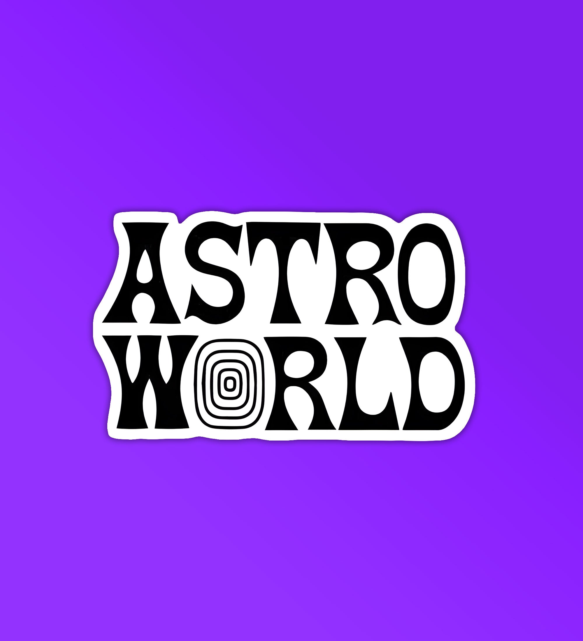 ASTRO WORLD Sticker – Peeekaboo