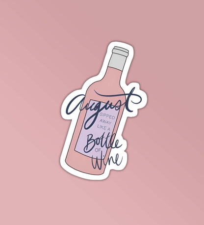August Slipped Away - Taylor Swift Stickers