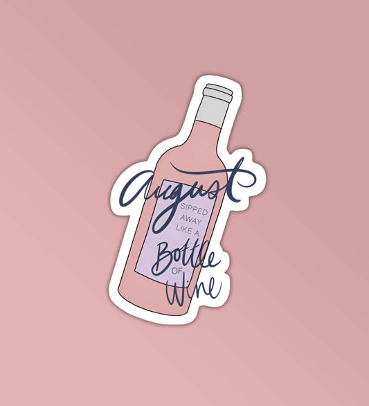 August Slipped Away - Taylor Swift Stickers