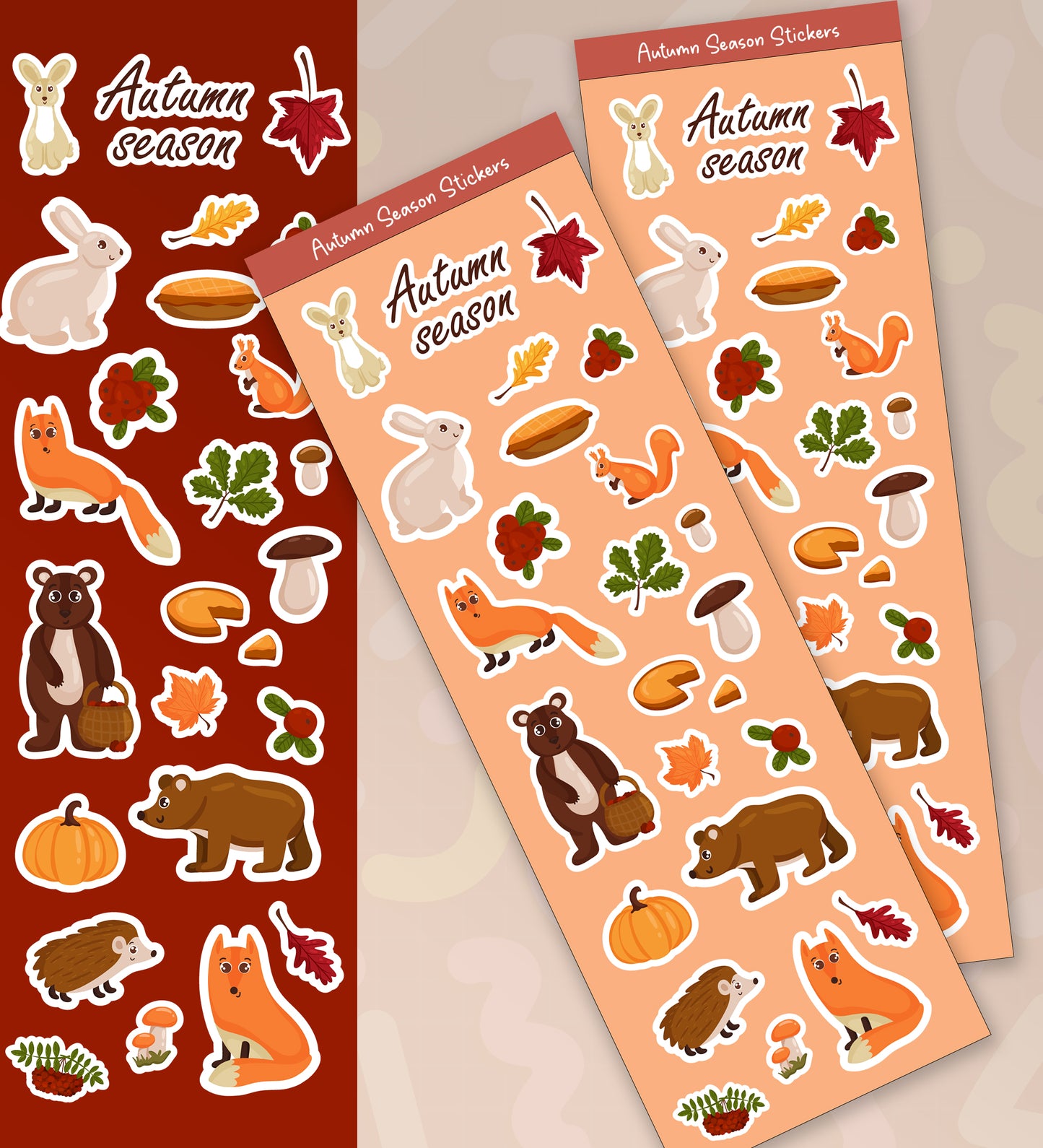 Autumn Season | Deco Stickers