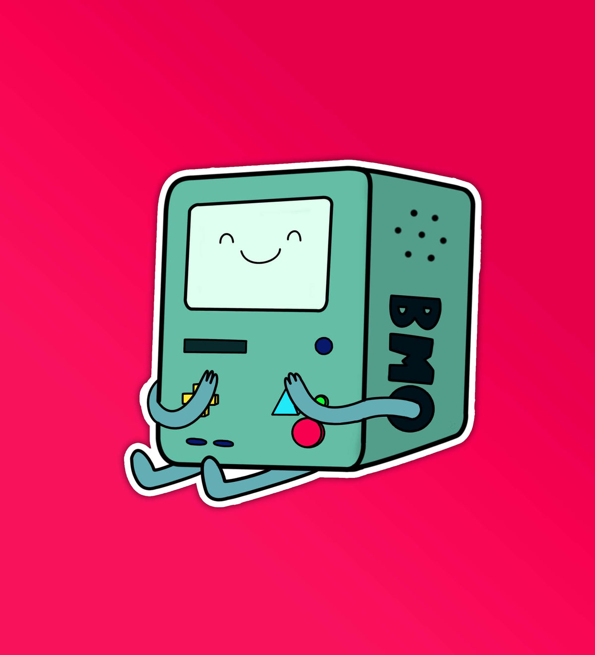 Bemo Pc Sticker BMO Sticker – Peeekaboo