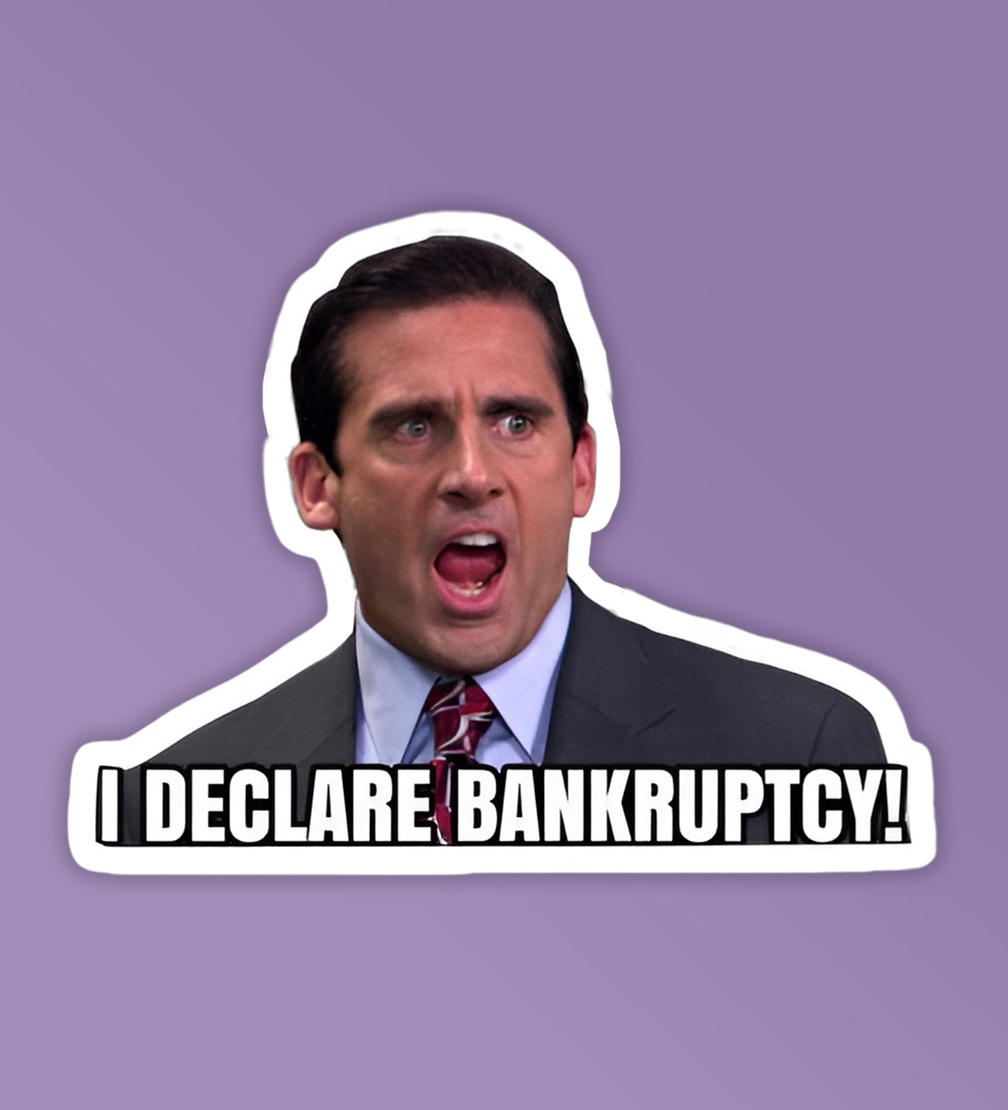 Bankruptcy - The Office - Laptop/Mobile Sticker