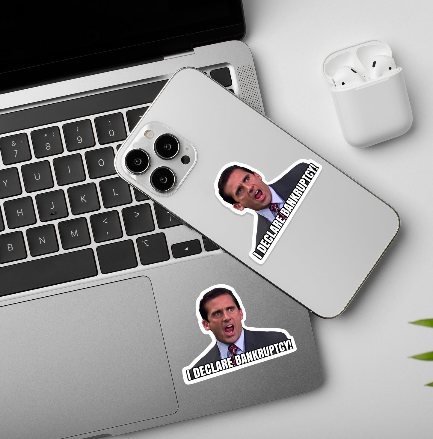 Bankruptcy - The Office - Laptop/Mobile Sticker