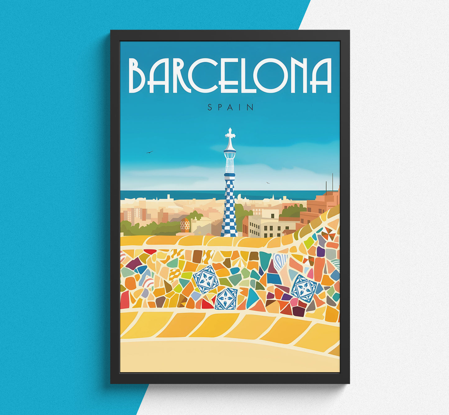 Barcelona Wall Art - Poster