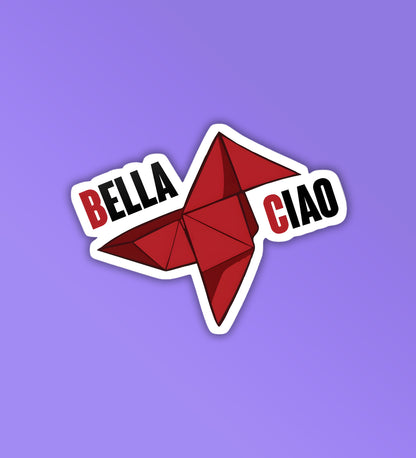 Bella Ciao | Money Heist - Laptop / Mobile Sticker