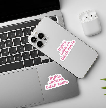Lights, Camera, Bitch Smile - Taylor Swift Stickers