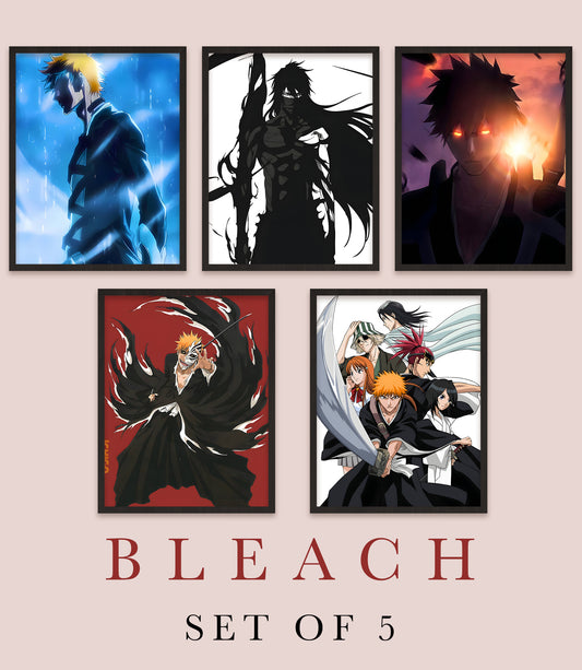 Bleach Posters - Set Of 5
