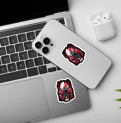 Bleach Mask Sticker - Laptop & Mobile Stickers