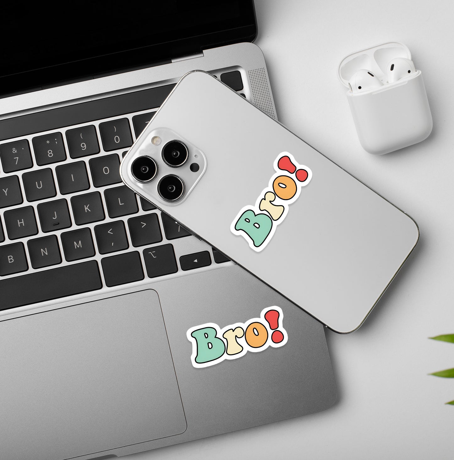 Bro| Laptop & Mobile Stickers