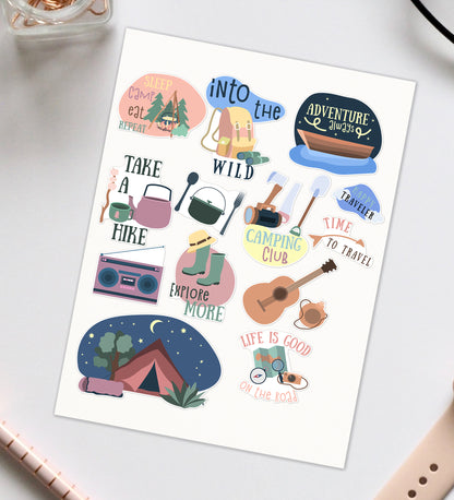 Adventure Always Sticker Sheet