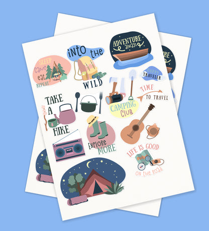 Adventure Always Sticker Sheet