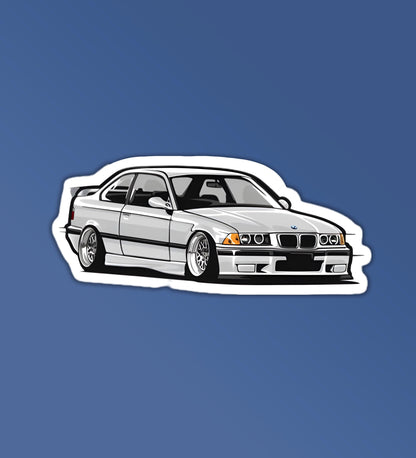 Car Drifting - Sticker