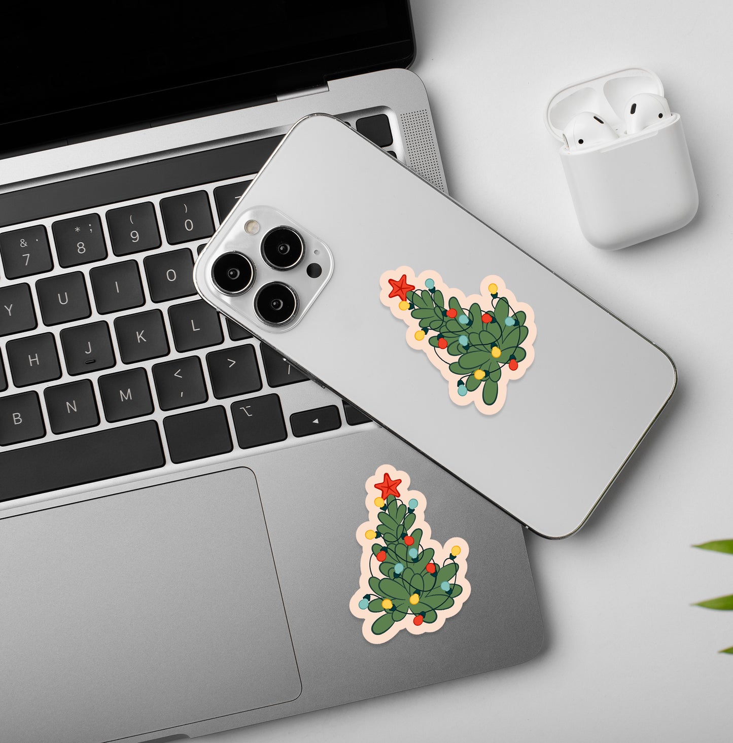 Christmas Tree | Laptop & Mobile Stickers