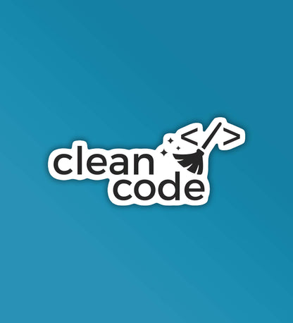 Clean Code Programmer - Coding Sticker