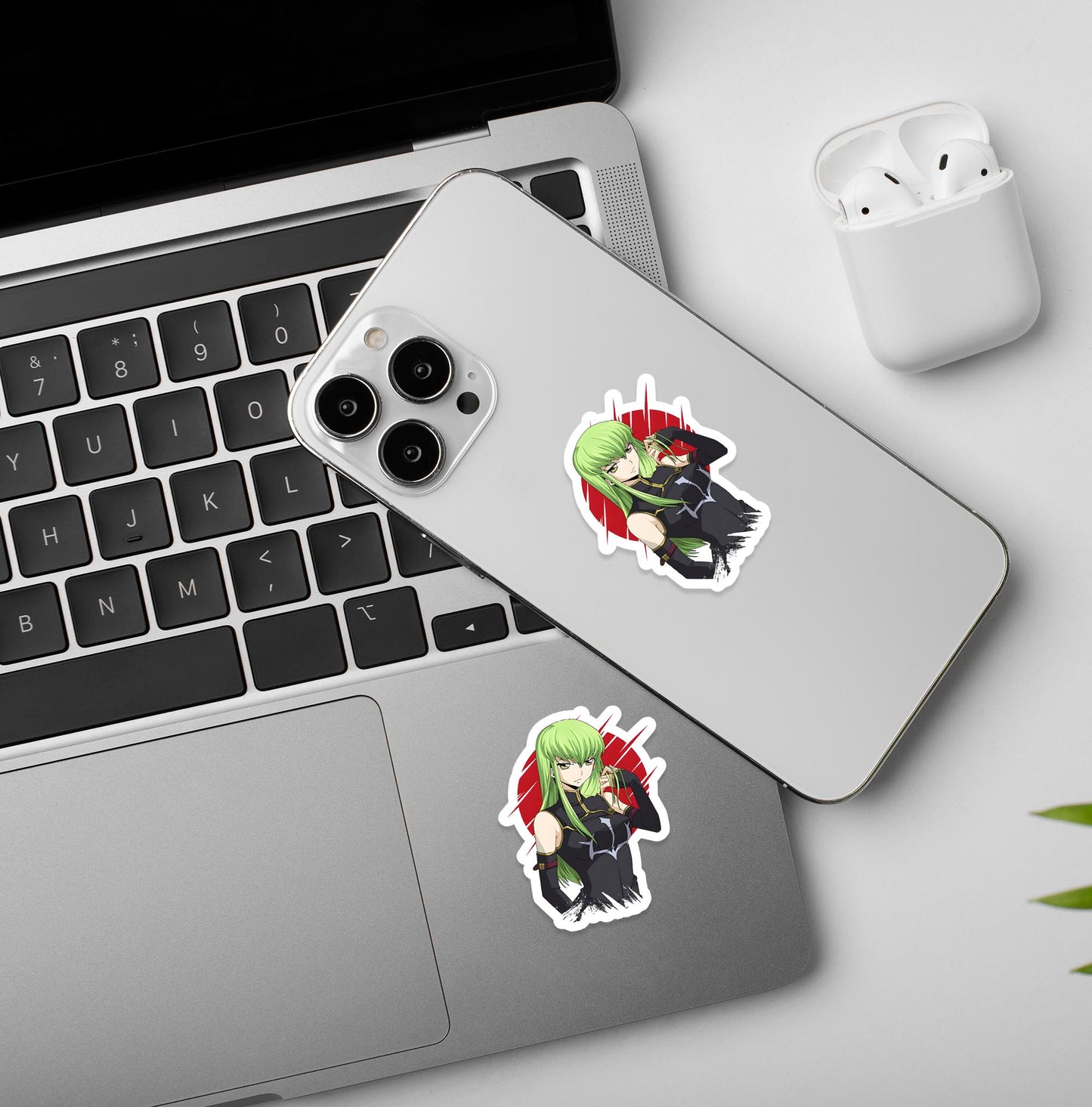 Code Geass Girl 2 - Laptop & Mobile Stickers