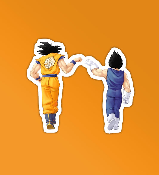 DBZ Bros - Laptop & Mobile Stickers