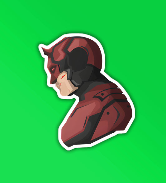 Daredevil Vector  | Laptop / Mobile Sticker