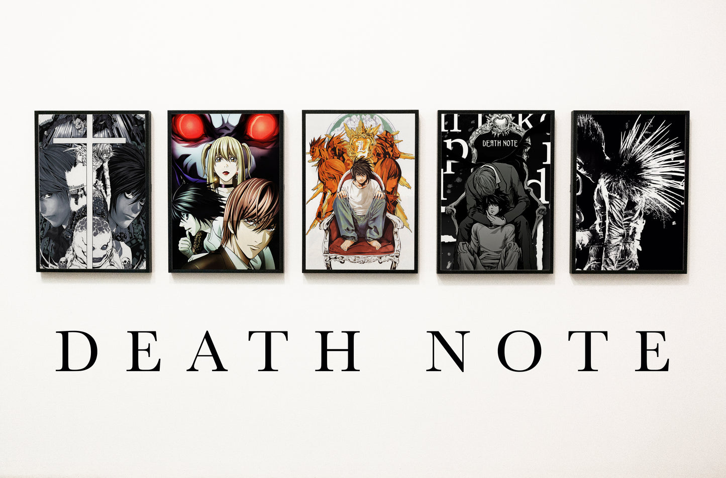 Death Note Posters - Set Of 5