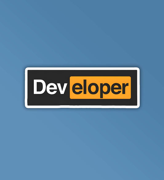 Developer Programmer - Coding Sticker