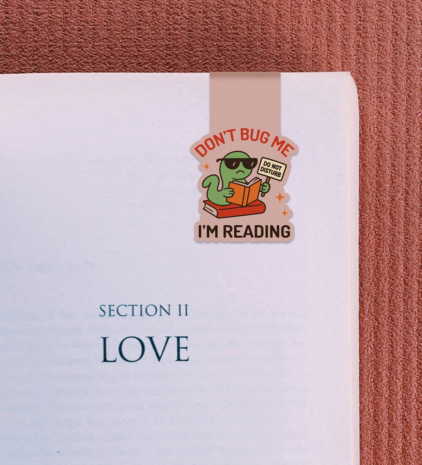 Magnetic Bookmark - Don't Bug Me