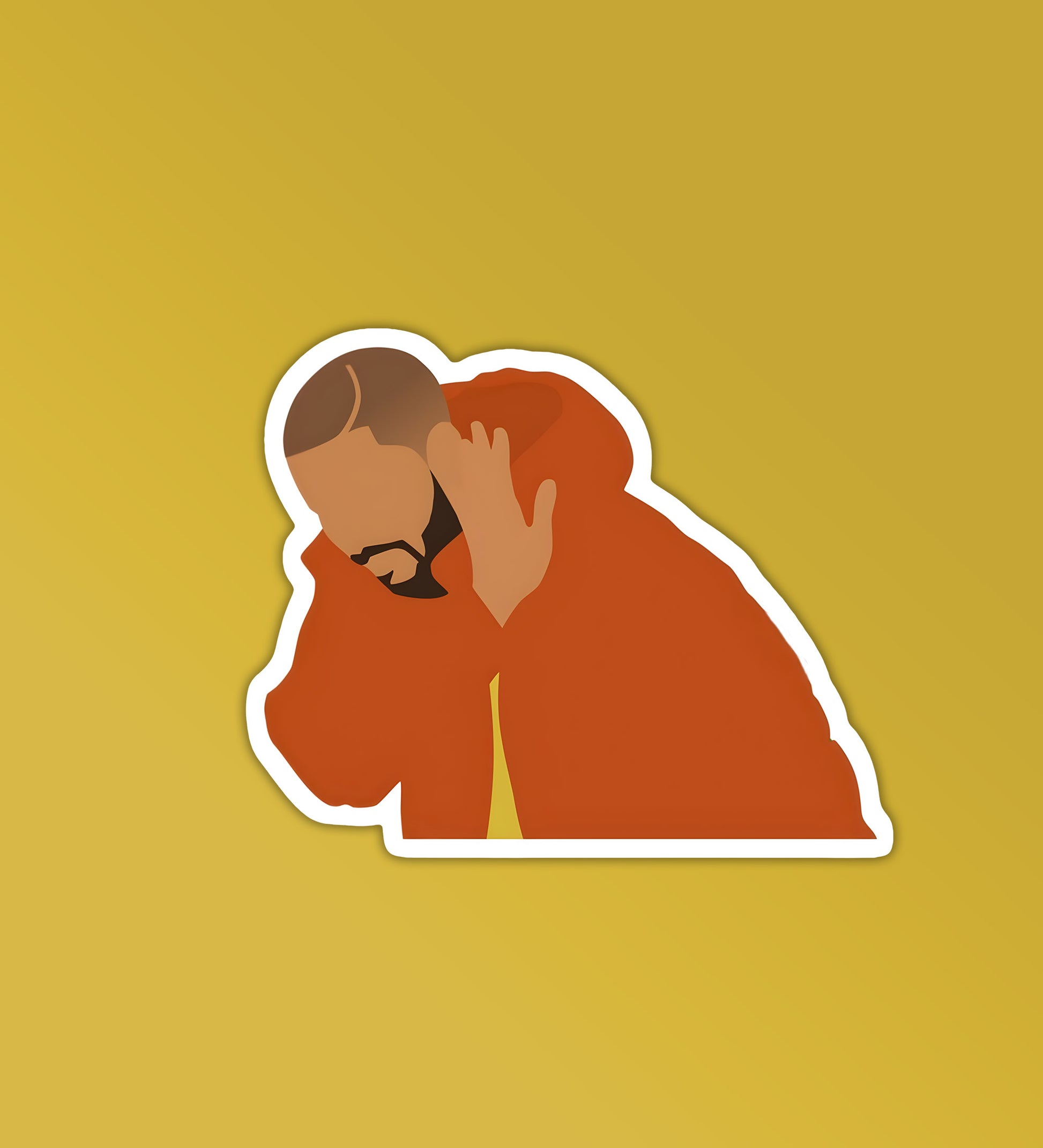 Drake Nah Sticker – Peeekaboo