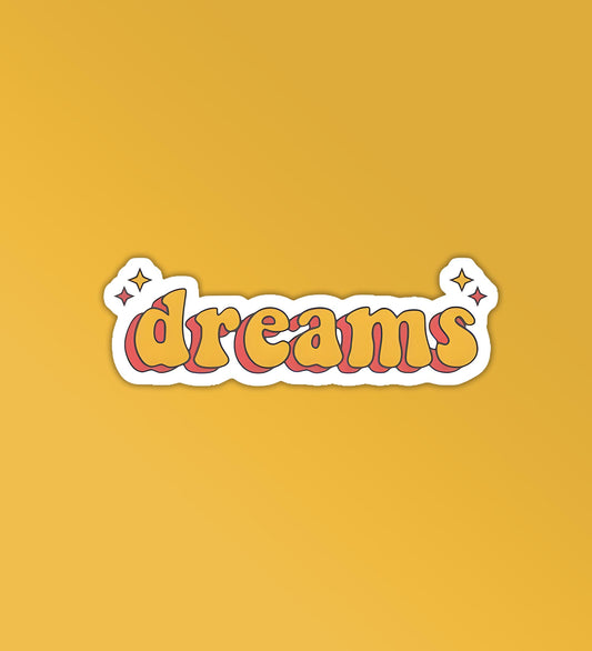 Dreams - Laptop & Mobile Stickers