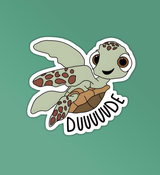 Duuude (Nemo) - Laptop & Mobile Stickers